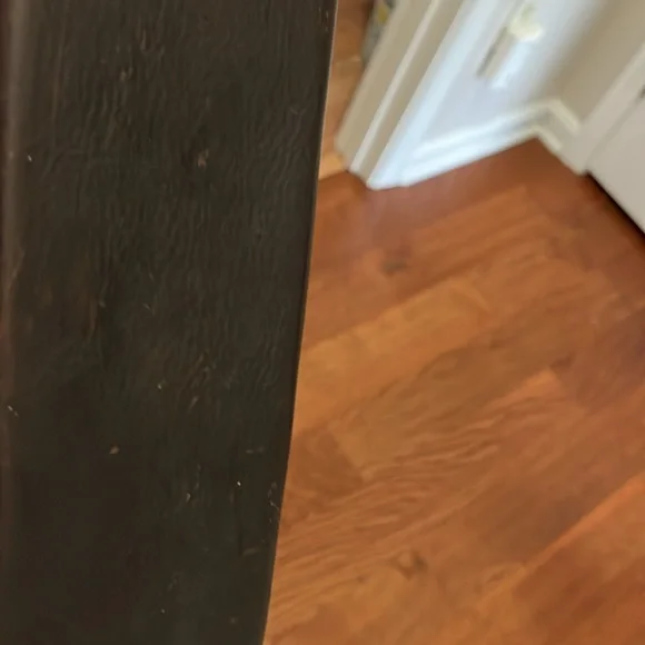 BornSouthwest style wool Red and Black Tote Bag leather straps & bottom GUC - Picture 6 of 12